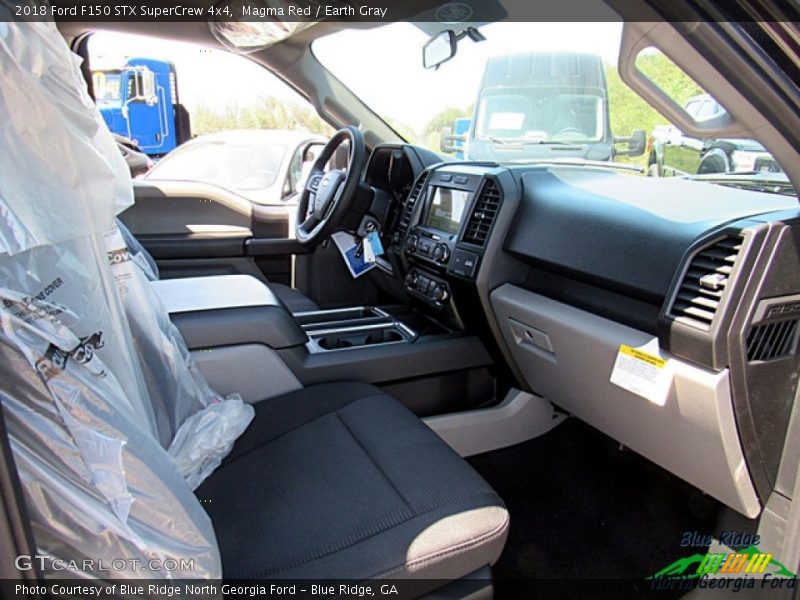 Magma Red / Earth Gray 2018 Ford F150 STX SuperCrew 4x4