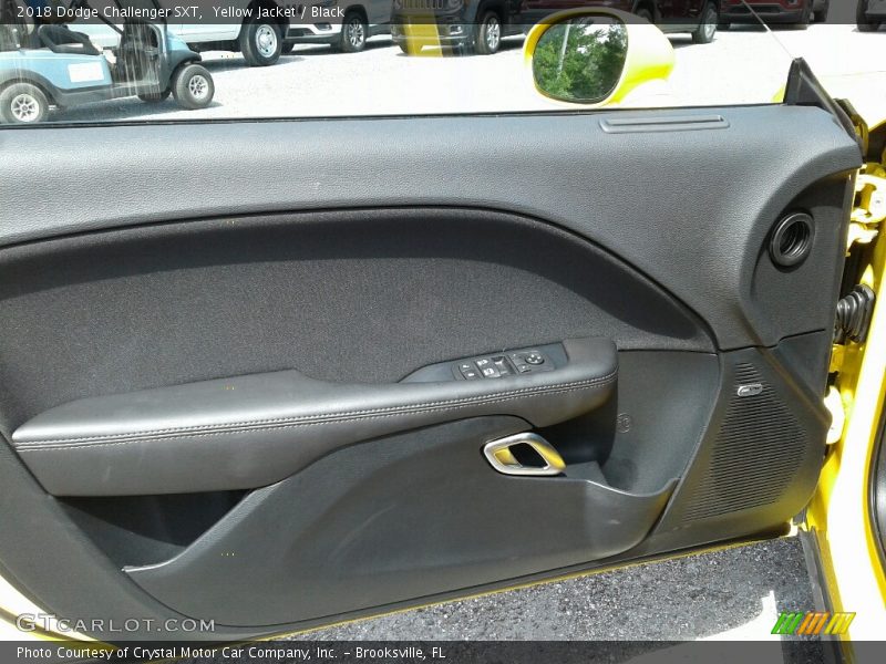 Yellow Jacket / Black 2018 Dodge Challenger SXT
