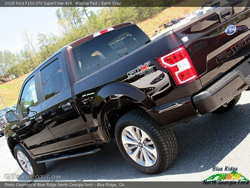Magma Red / Earth Gray 2018 Ford F150 STX SuperCrew 4x4
