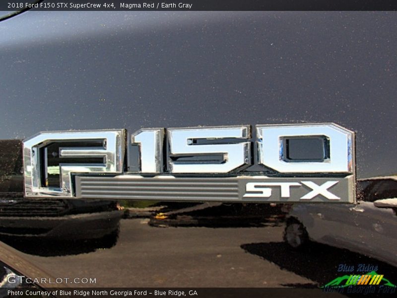 Magma Red / Earth Gray 2018 Ford F150 STX SuperCrew 4x4