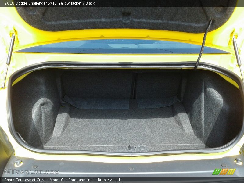 Yellow Jacket / Black 2018 Dodge Challenger SXT