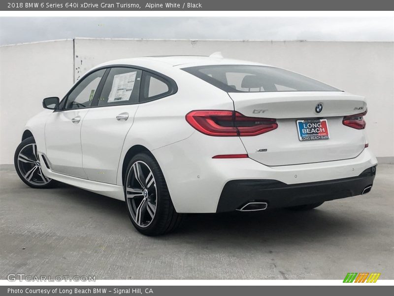 Alpine White / Black 2018 BMW 6 Series 640i xDrive Gran Turismo