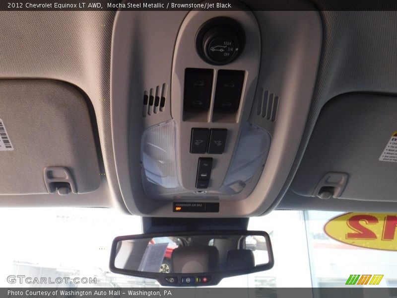 Mocha Steel Metallic / Brownstone/Jet Black 2012 Chevrolet Equinox LT AWD