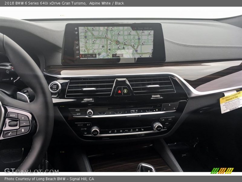 Alpine White / Black 2018 BMW 6 Series 640i xDrive Gran Turismo