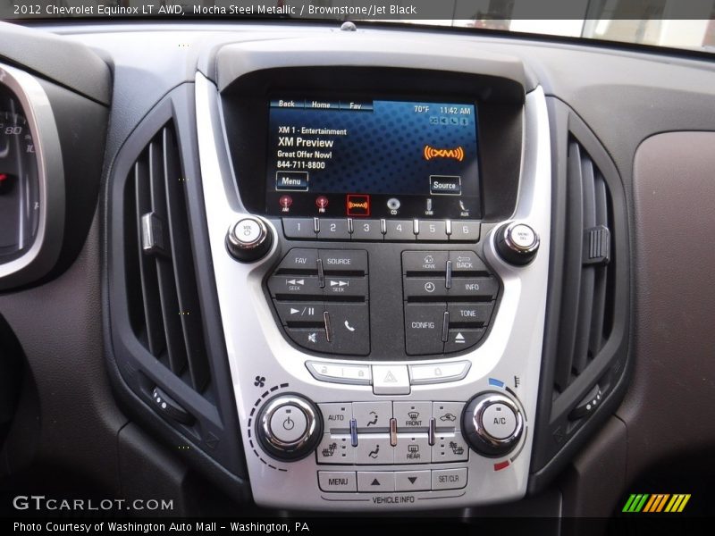 Mocha Steel Metallic / Brownstone/Jet Black 2012 Chevrolet Equinox LT AWD