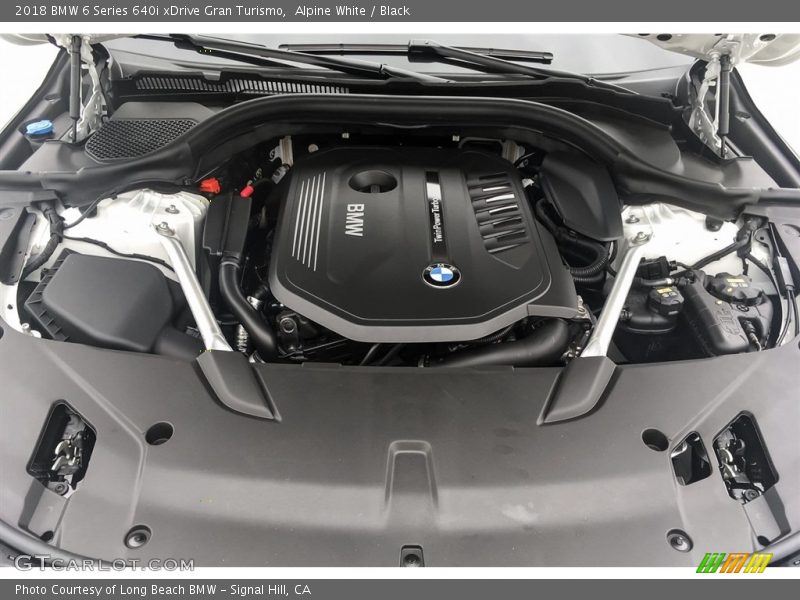 Alpine White / Black 2018 BMW 6 Series 640i xDrive Gran Turismo