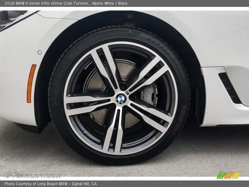 Alpine White / Black 2018 BMW 6 Series 640i xDrive Gran Turismo
