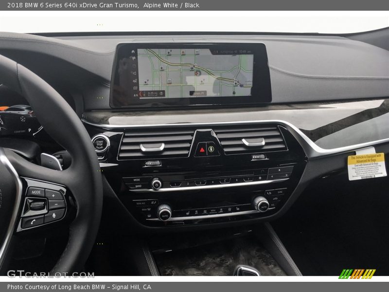Alpine White / Black 2018 BMW 6 Series 640i xDrive Gran Turismo