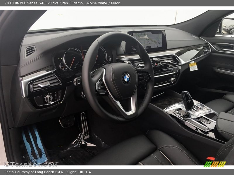 Alpine White / Black 2018 BMW 6 Series 640i xDrive Gran Turismo
