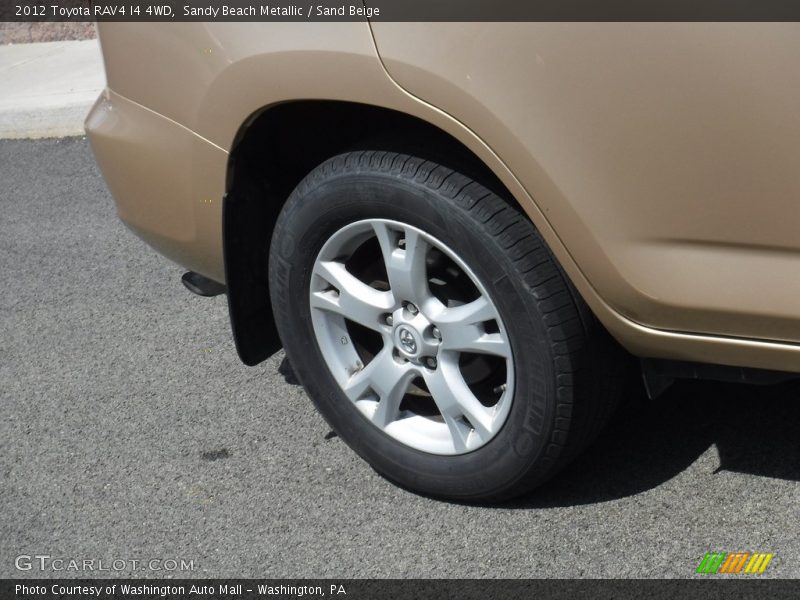 Sandy Beach Metallic / Sand Beige 2012 Toyota RAV4 I4 4WD