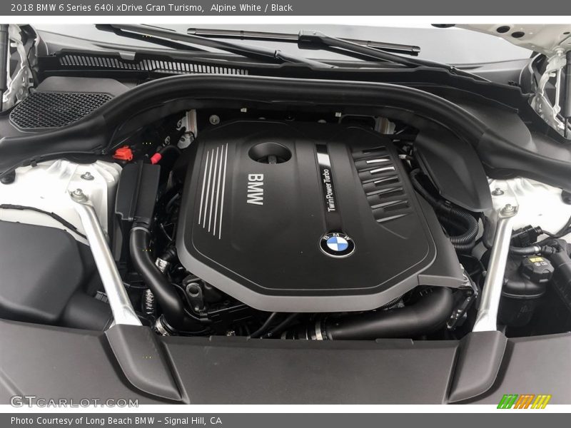 Alpine White / Black 2018 BMW 6 Series 640i xDrive Gran Turismo