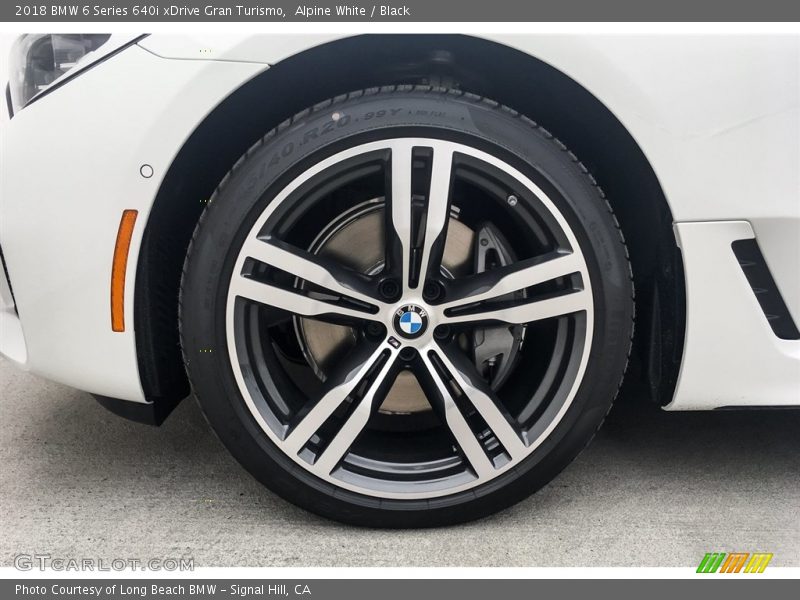Alpine White / Black 2018 BMW 6 Series 640i xDrive Gran Turismo