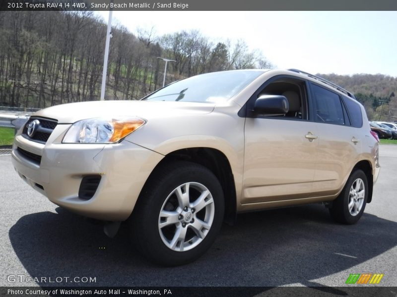 Sandy Beach Metallic / Sand Beige 2012 Toyota RAV4 I4 4WD