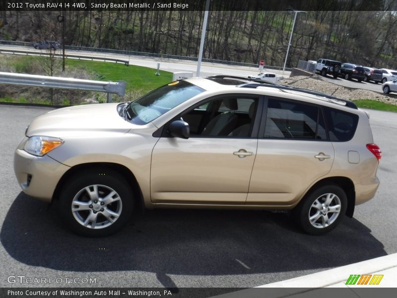 Sandy Beach Metallic / Sand Beige 2012 Toyota RAV4 I4 4WD