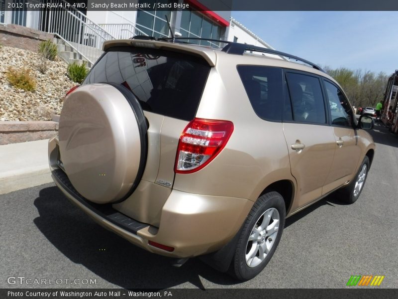Sandy Beach Metallic / Sand Beige 2012 Toyota RAV4 I4 4WD