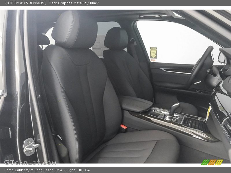 Dark Graphite Metallic / Black 2018 BMW X5 sDrive35i