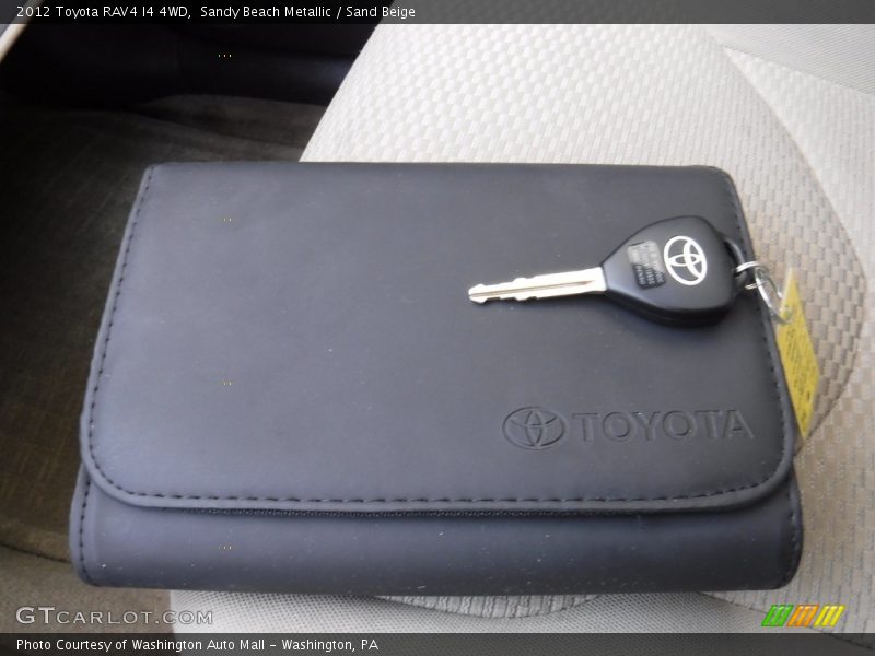 Sandy Beach Metallic / Sand Beige 2012 Toyota RAV4 I4 4WD