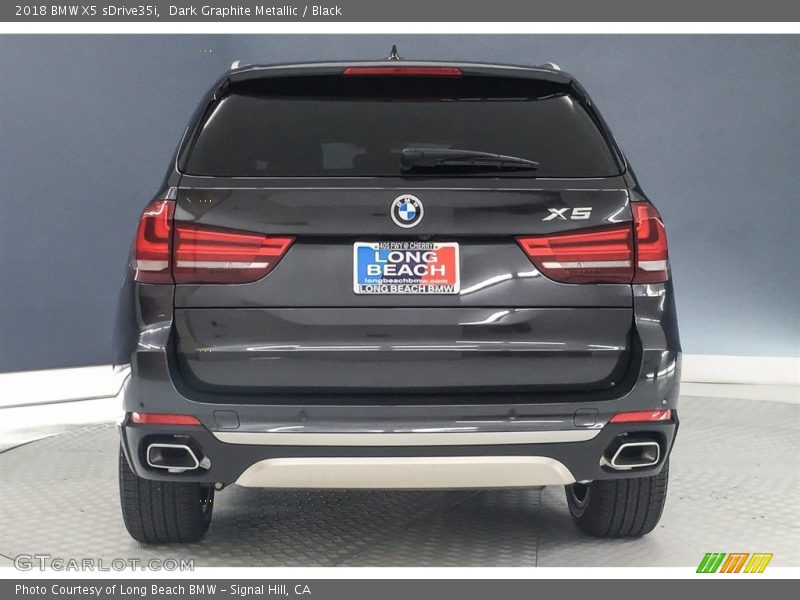 Dark Graphite Metallic / Black 2018 BMW X5 sDrive35i