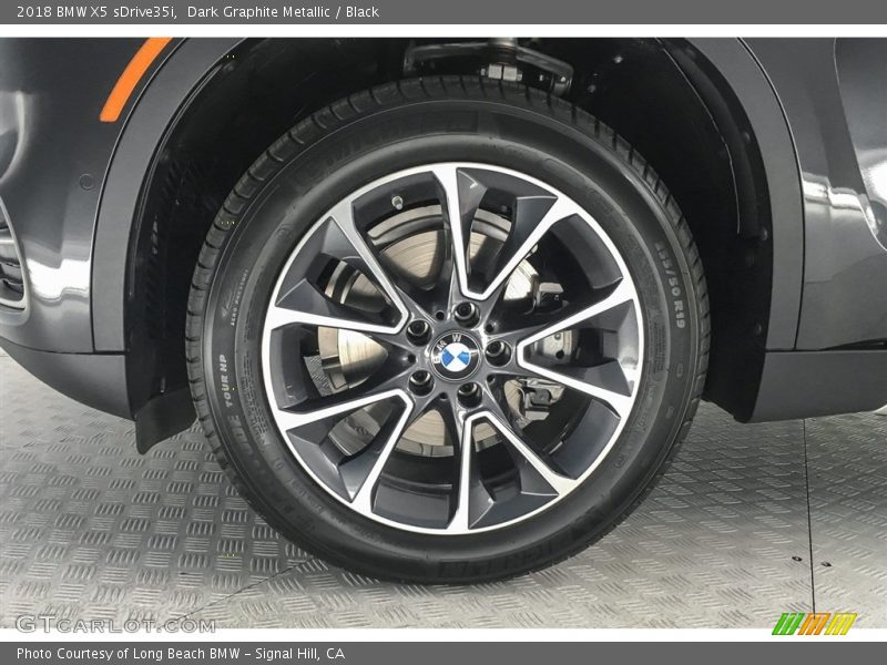 Dark Graphite Metallic / Black 2018 BMW X5 sDrive35i