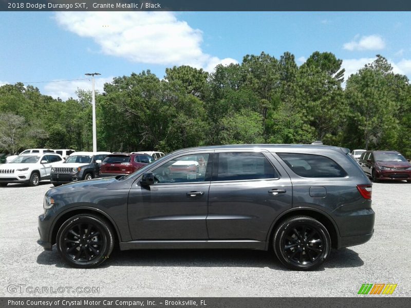 Granite Metallic / Black 2018 Dodge Durango SXT