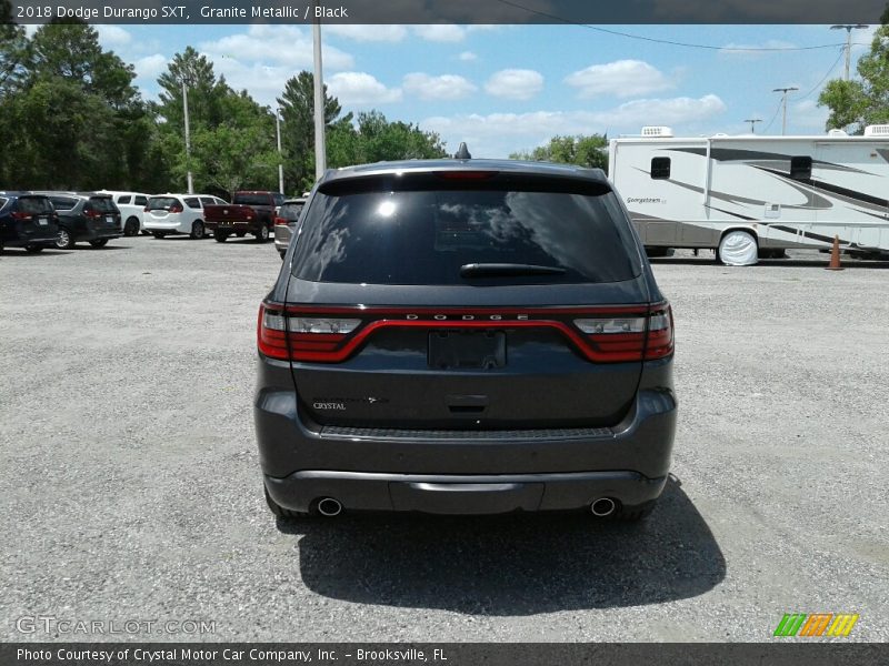 Granite Metallic / Black 2018 Dodge Durango SXT