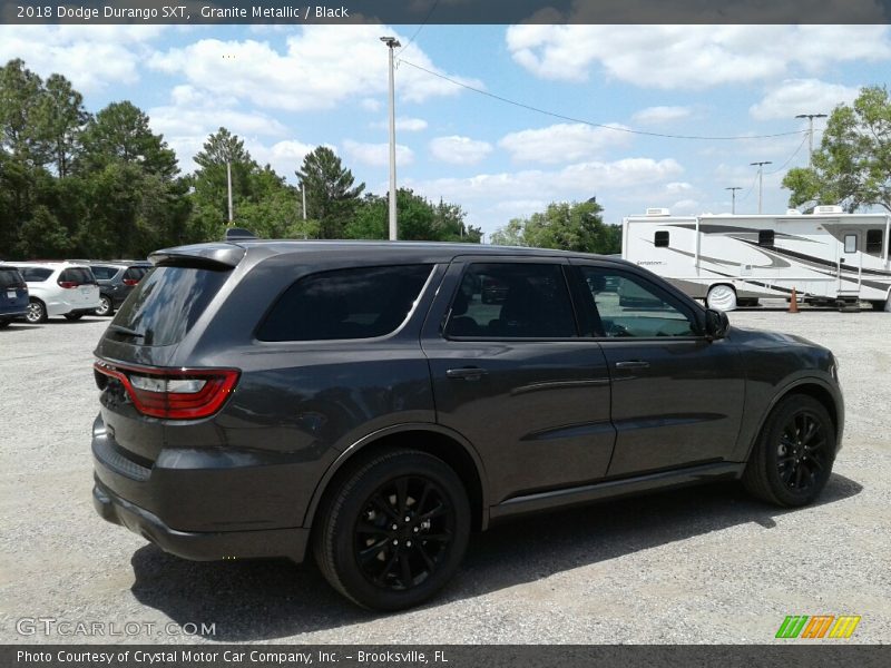 Granite Metallic / Black 2018 Dodge Durango SXT