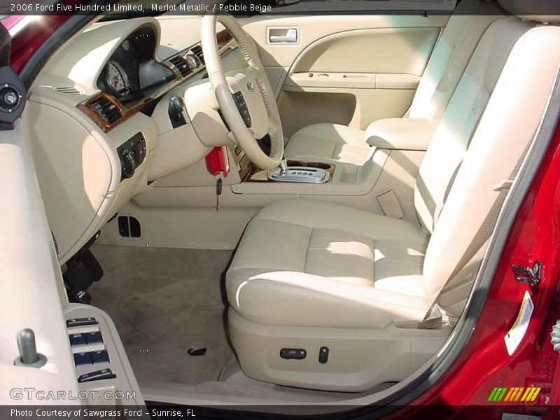 Merlot Metallic / Pebble Beige 2006 Ford Five Hundred Limited