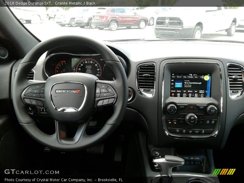 Granite Metallic / Black 2018 Dodge Durango SXT