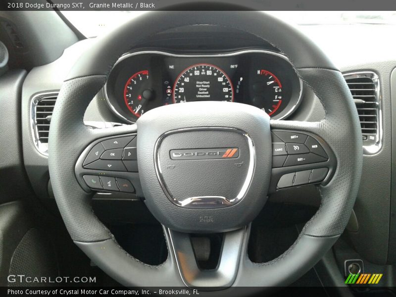Granite Metallic / Black 2018 Dodge Durango SXT