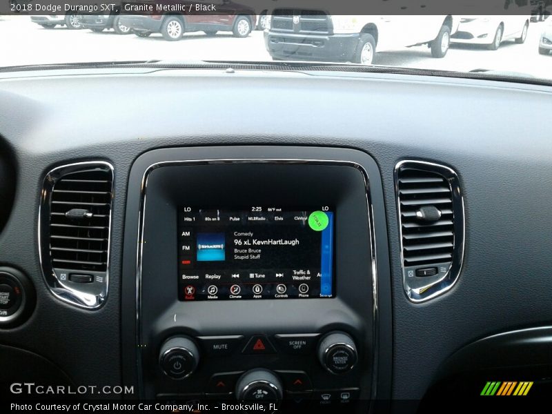 Granite Metallic / Black 2018 Dodge Durango SXT