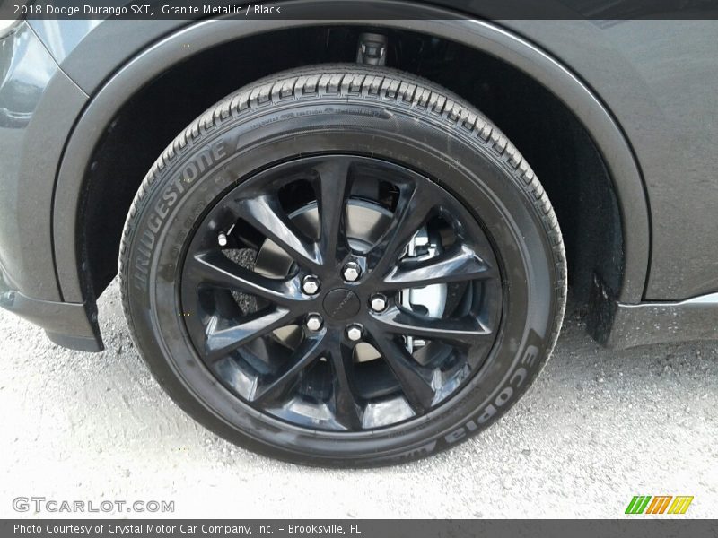 Granite Metallic / Black 2018 Dodge Durango SXT