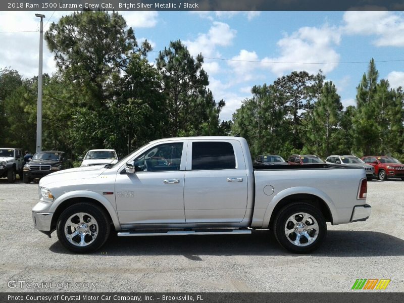  2018 1500 Laramie Crew Cab Bright Silver Metallic