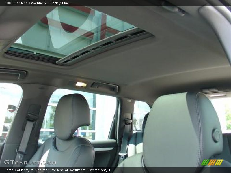 Black / Black 2008 Porsche Cayenne S