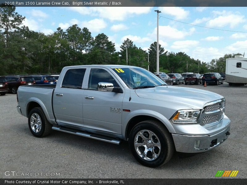 Front 3/4 View of 2018 1500 Laramie Crew Cab