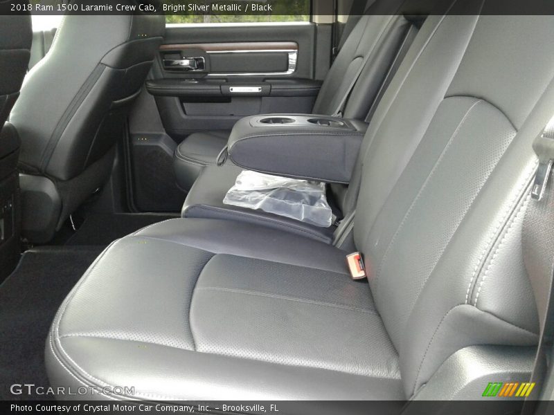 Rear Seat of 2018 1500 Laramie Crew Cab