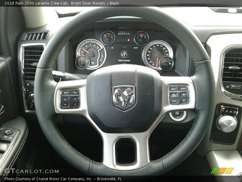  2018 1500 Laramie Crew Cab Steering Wheel