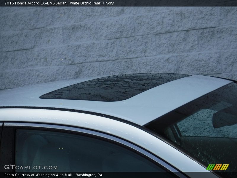 White Orchid Pearl / Ivory 2016 Honda Accord EX-L V6 Sedan