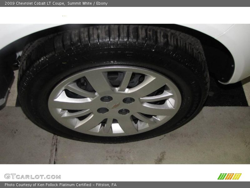Summit White / Ebony 2009 Chevrolet Cobalt LT Coupe