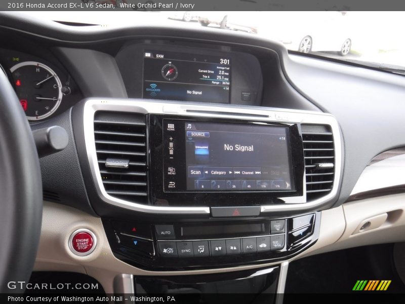 White Orchid Pearl / Ivory 2016 Honda Accord EX-L V6 Sedan