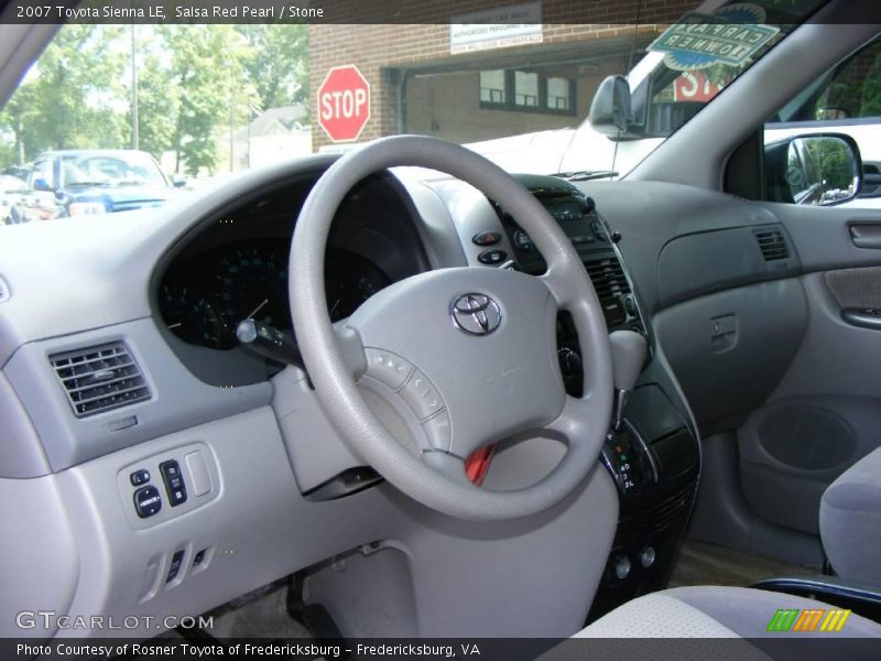 Salsa Red Pearl / Stone 2007 Toyota Sienna LE