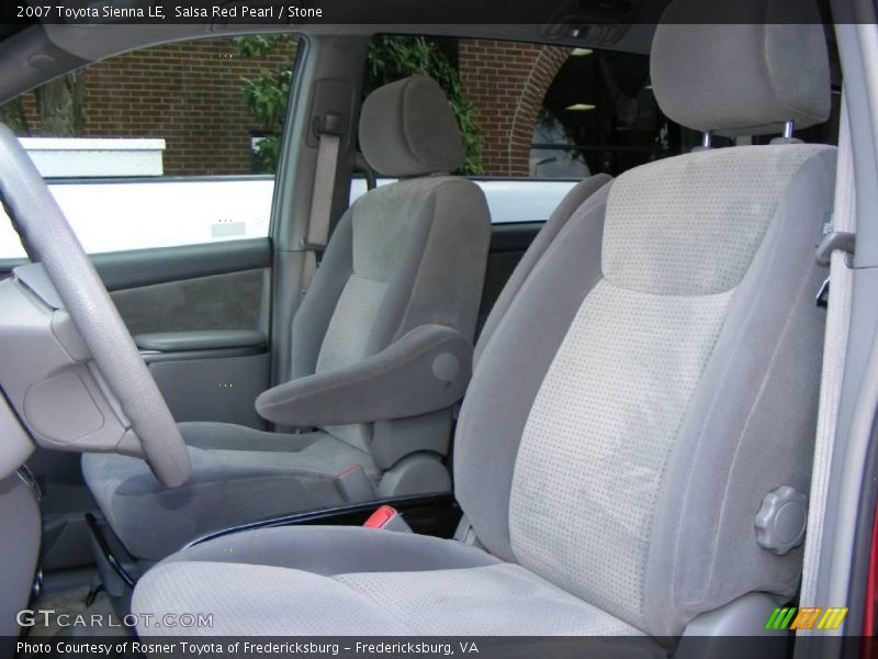 Salsa Red Pearl / Stone 2007 Toyota Sienna LE