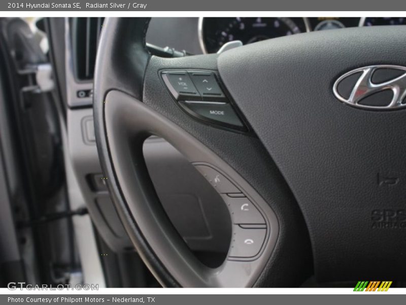 Radiant Silver / Gray 2014 Hyundai Sonata SE