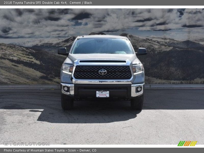 Cement / Black 2018 Toyota Tundra SR5 Double Cab 4x4