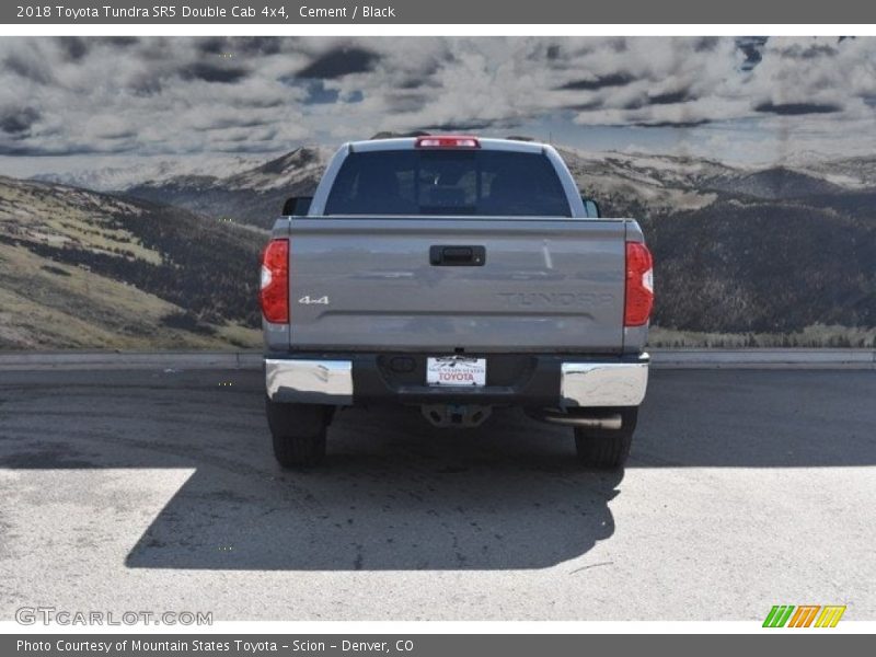 Cement / Black 2018 Toyota Tundra SR5 Double Cab 4x4
