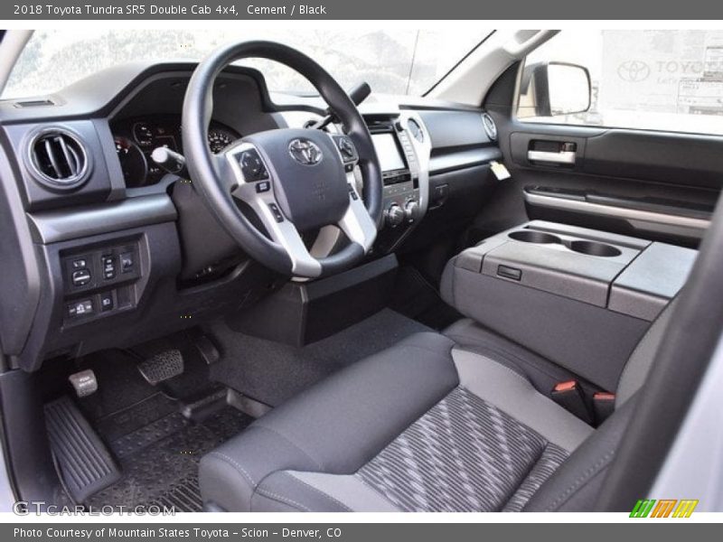 Cement / Black 2018 Toyota Tundra SR5 Double Cab 4x4