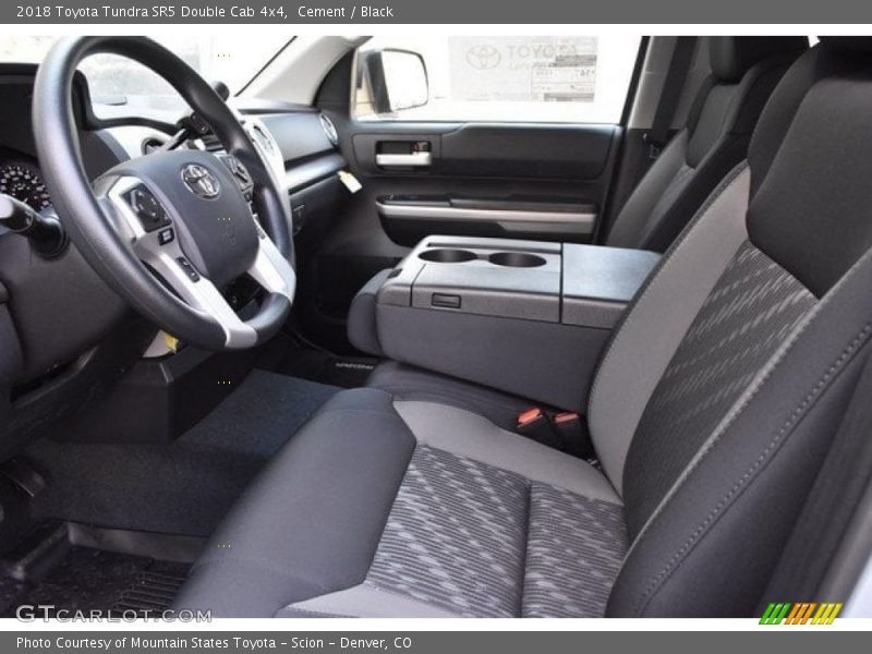 Cement / Black 2018 Toyota Tundra SR5 Double Cab 4x4