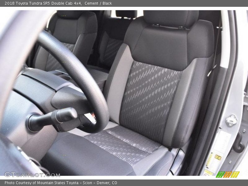 Cement / Black 2018 Toyota Tundra SR5 Double Cab 4x4