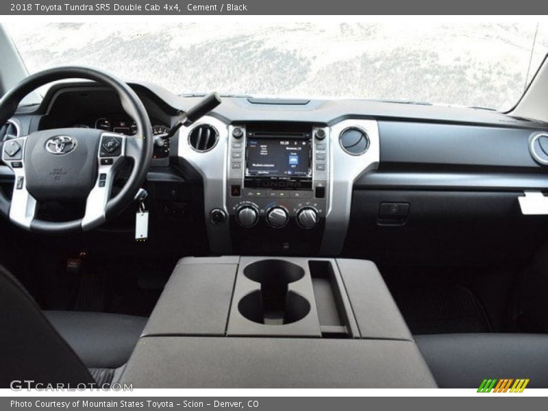 Cement / Black 2018 Toyota Tundra SR5 Double Cab 4x4