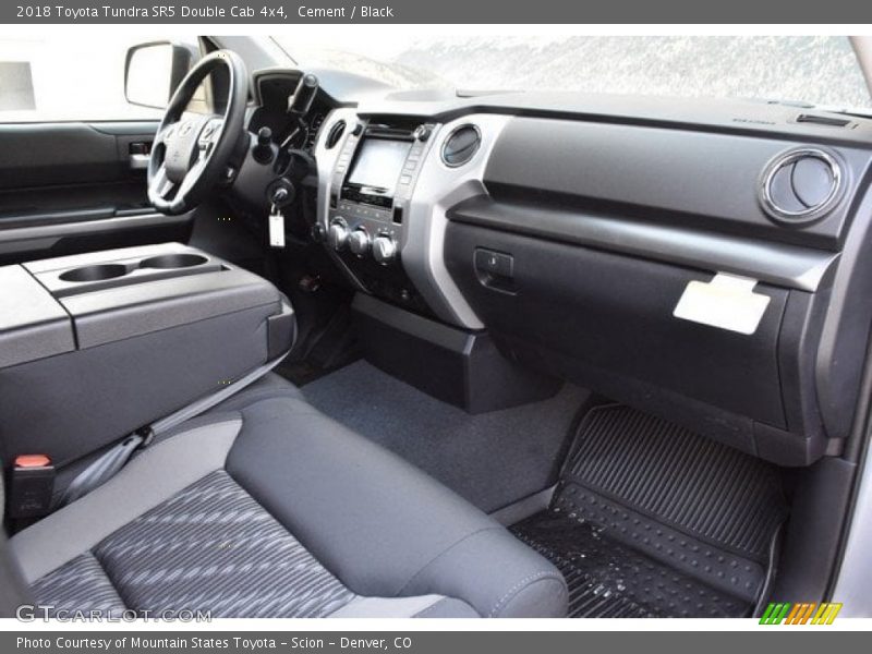 Cement / Black 2018 Toyota Tundra SR5 Double Cab 4x4
