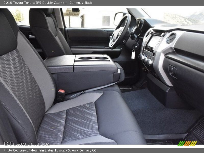 Cement / Black 2018 Toyota Tundra SR5 Double Cab 4x4